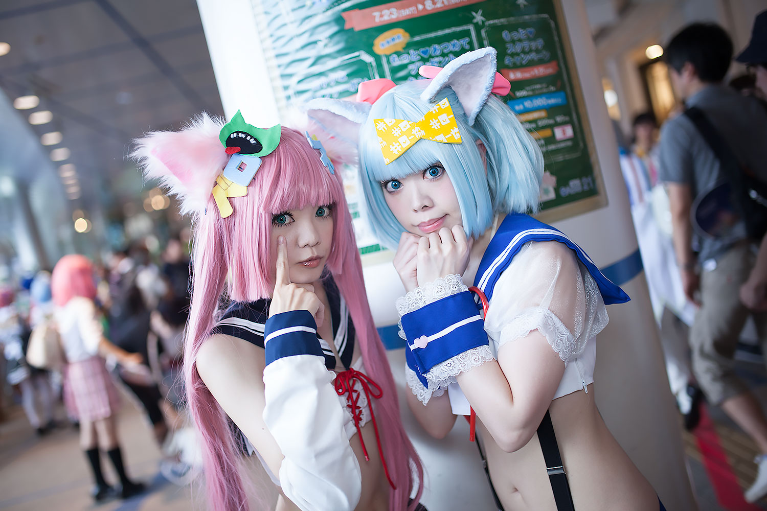 未咲ナギさん、まこるさん（ベロネコ2号、ローネコ）