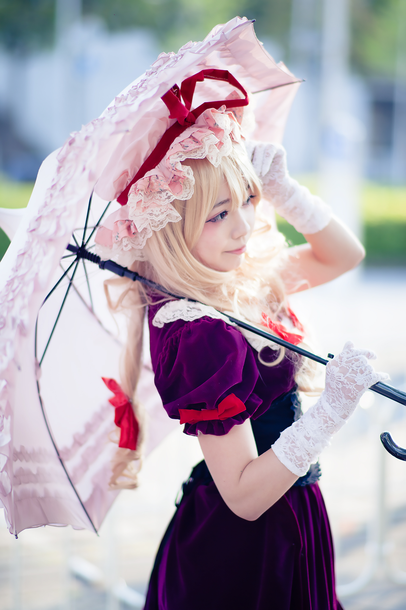 超会議2017_コスプレイヤー_ 穂南しずくさん（『東方』八雲紫）3