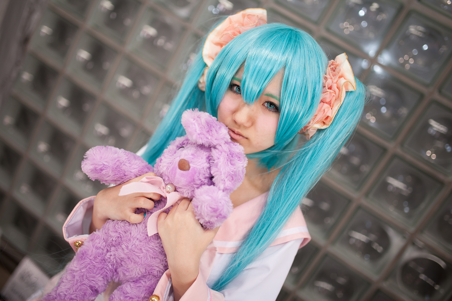 「ニコニコ超会議2016」鶴岡美星さん（初音ミク）2