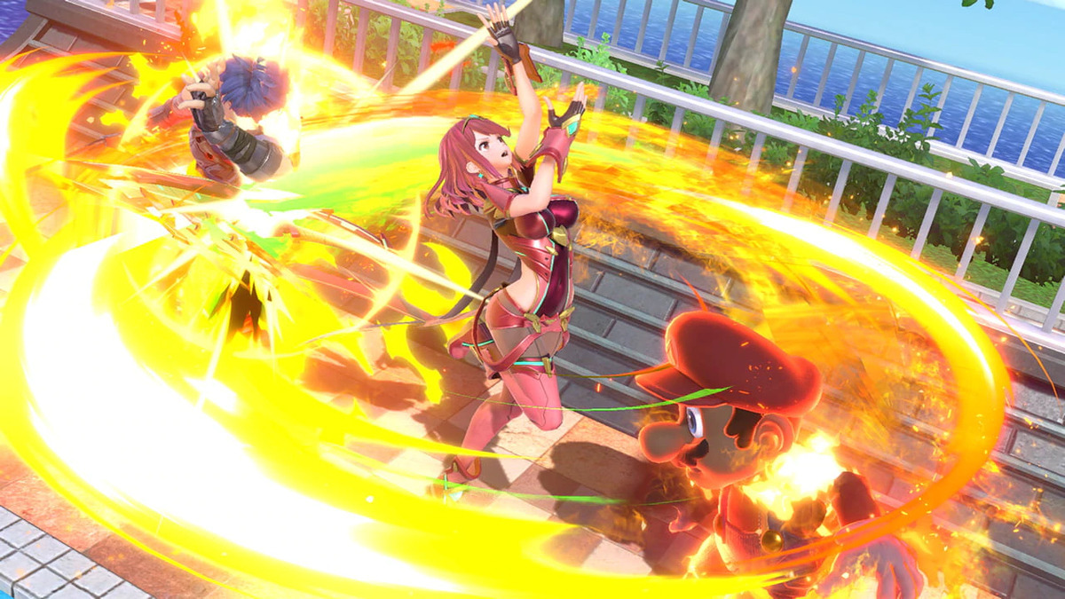 スマブラSP ゼノブレイド2 ホムラ