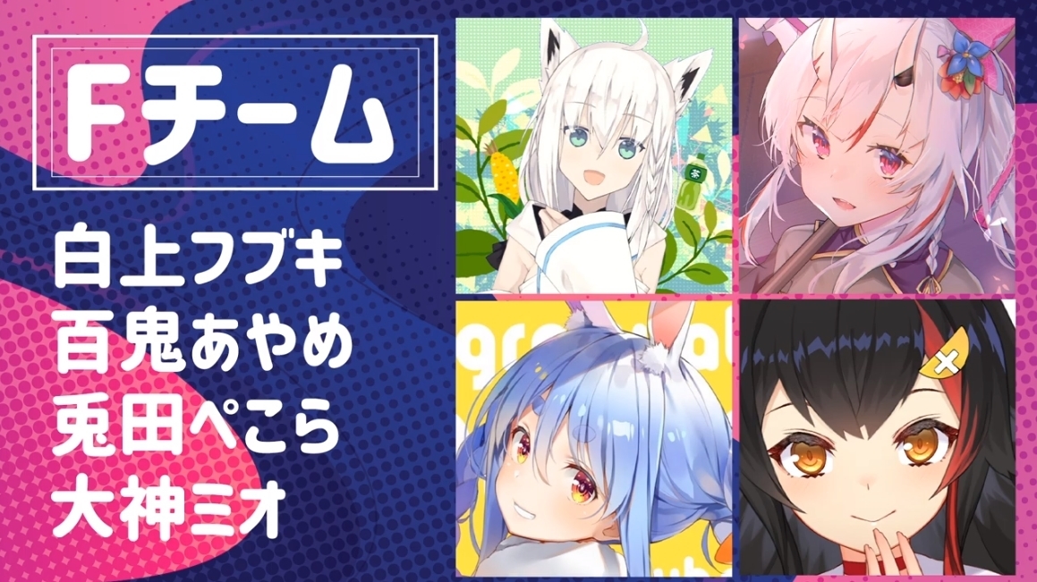 画像7: 「VTuberFallGuysParty!!」ぽんぽこ、ピーナッツくん司会　VTuber24名がバトロワ！