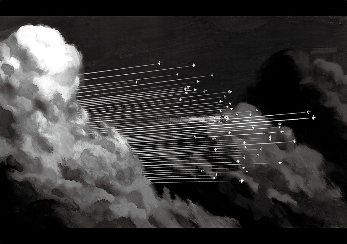 長編漫画「BIBLIOMANIA」連載　第11話「大戦」13-14P