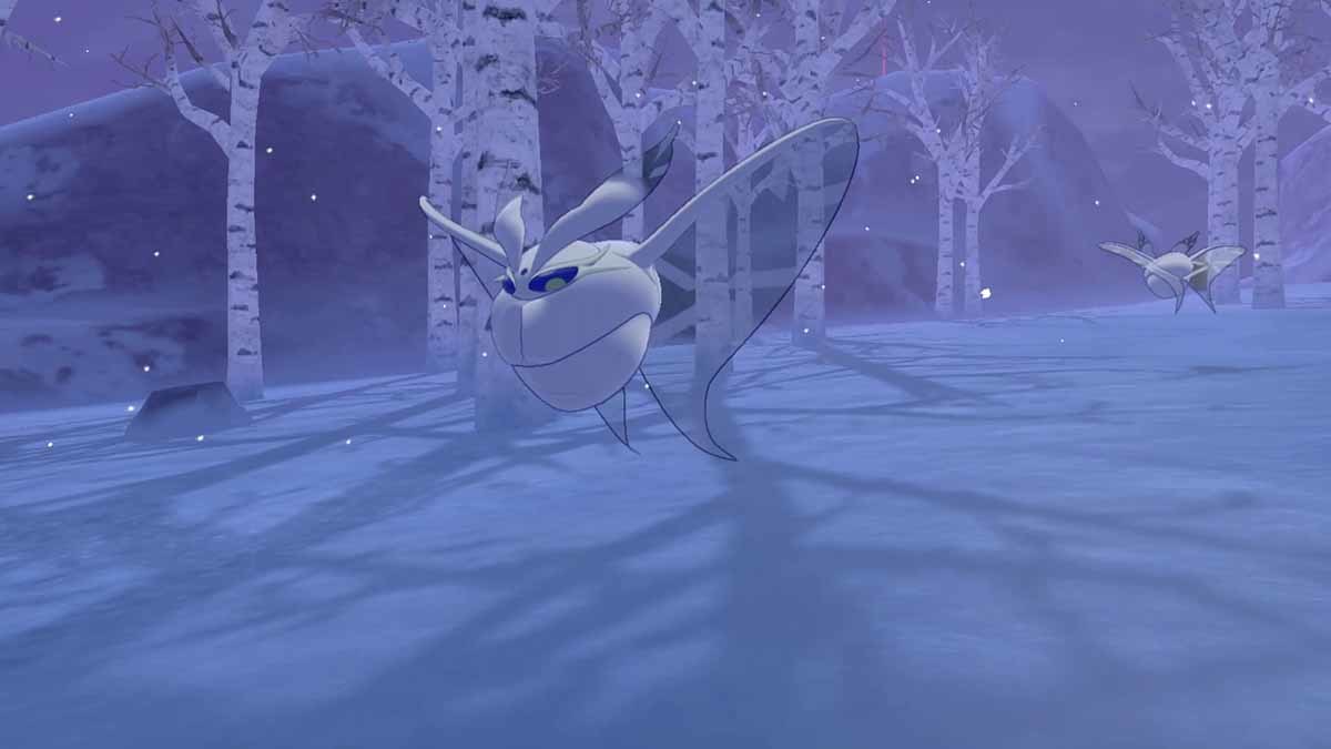 「冠の雪原」プレイ画面