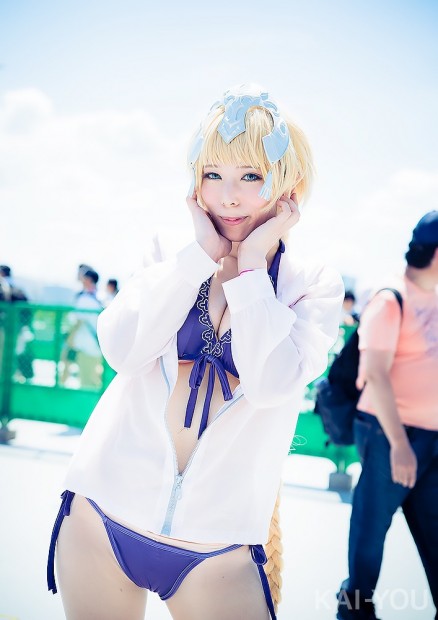 じま太さん／『Fate/EXTRA』ジャンヌ・ダルク（水着）4