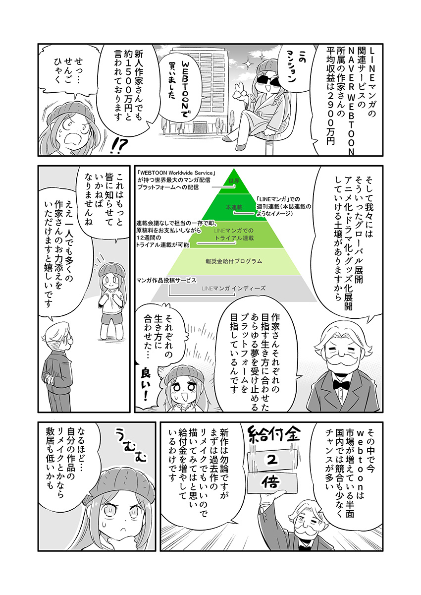 画像6: webtoon素人でもLINEマンガ インディーズで20万円もらえる!? いっちょ描いてみっか！