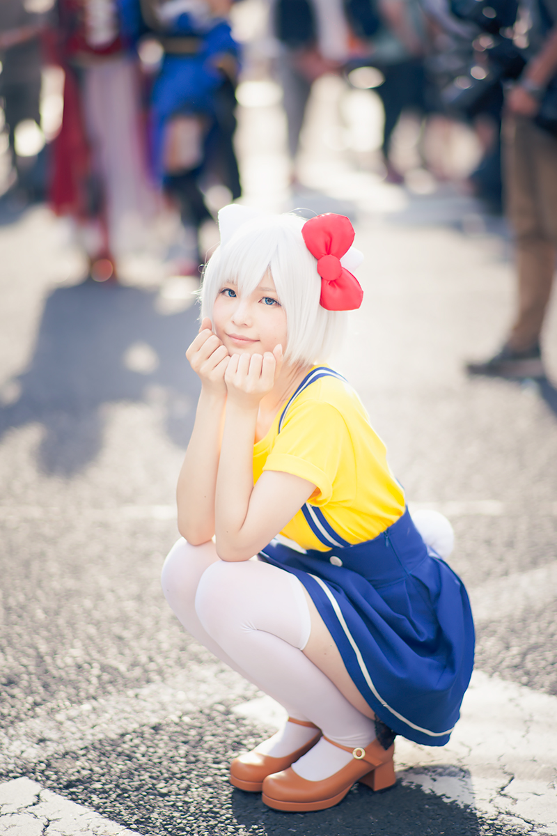 ホココス_コスプレイヤー_ねぎちさん、やもはちこ（『サンリオ』ポムポムプリン、ハローキティ）