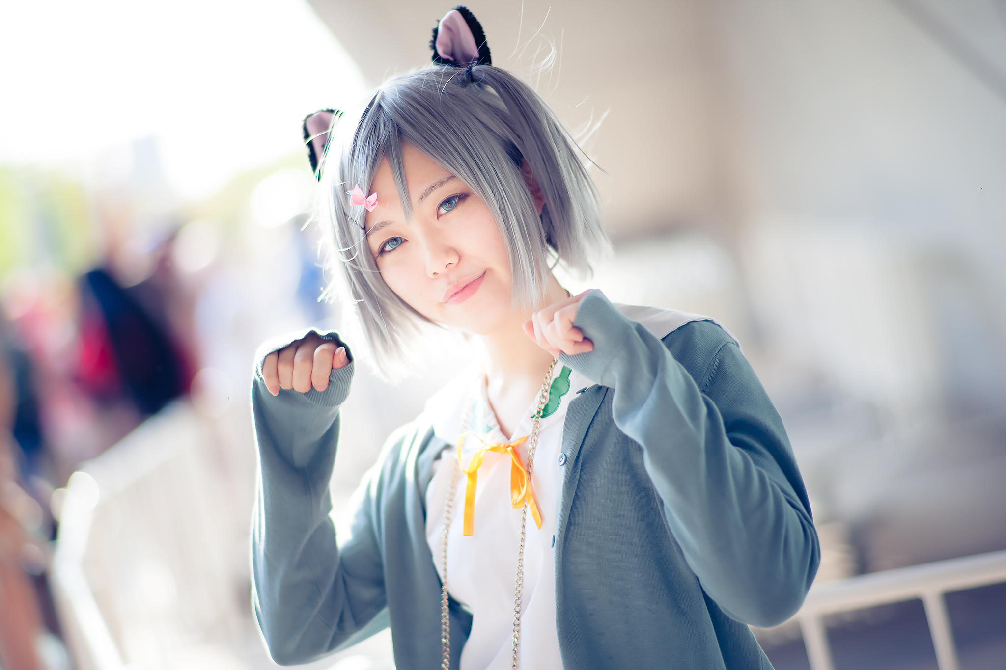 超会議2017_コスプレイヤー_ぬりえさん、ちーさんさん（『変態王子と笑わない猫』筒隠月子、小豆 梓）2