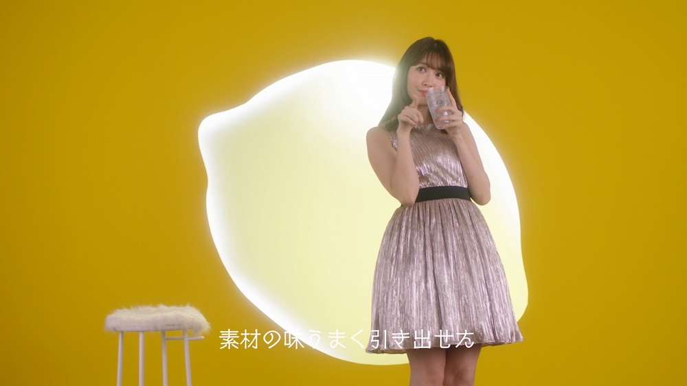 小嶋陽菜さん／「キリン　皮ごこち　『皮ごこちを飲みたい』篇」