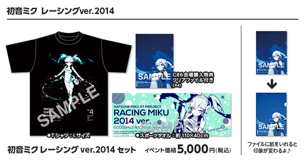 初音ミク レーシングver.2014 セット