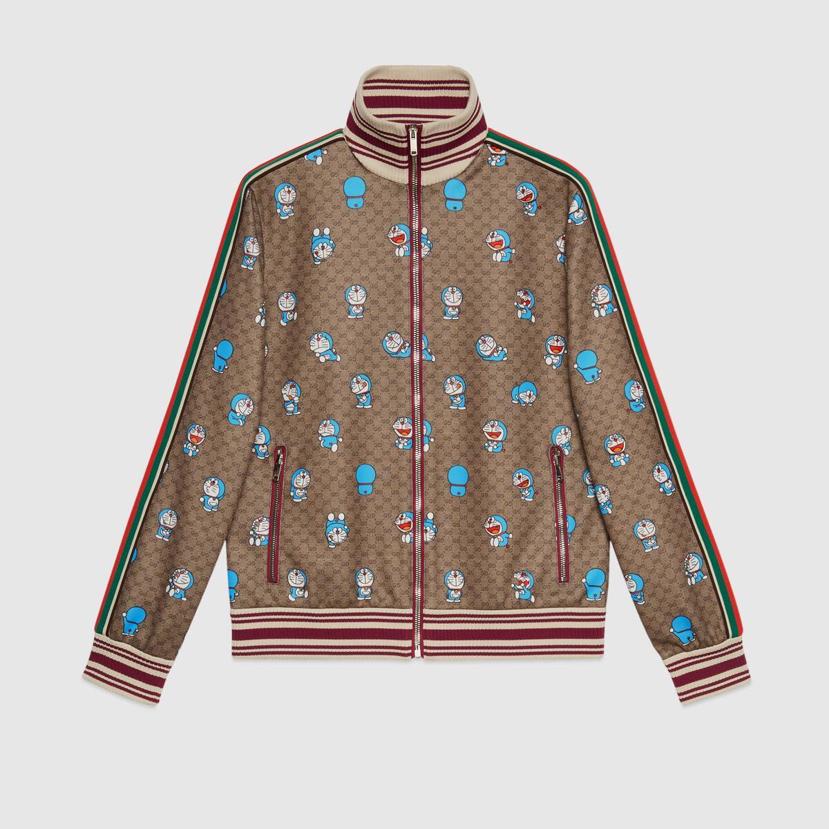 DORAEMON x GUCCI テクニカルジャージー ジャケット／画像はGUCCI公式サイトより