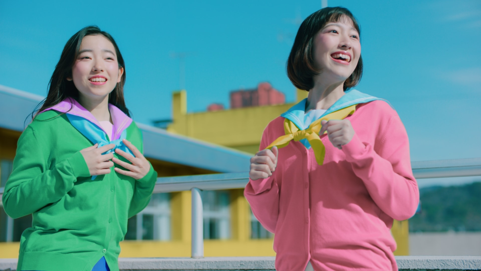 TWICE出演ワイモバイルCM「転校生」篇7