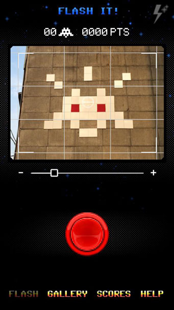 「FlashInvaders」やってみた