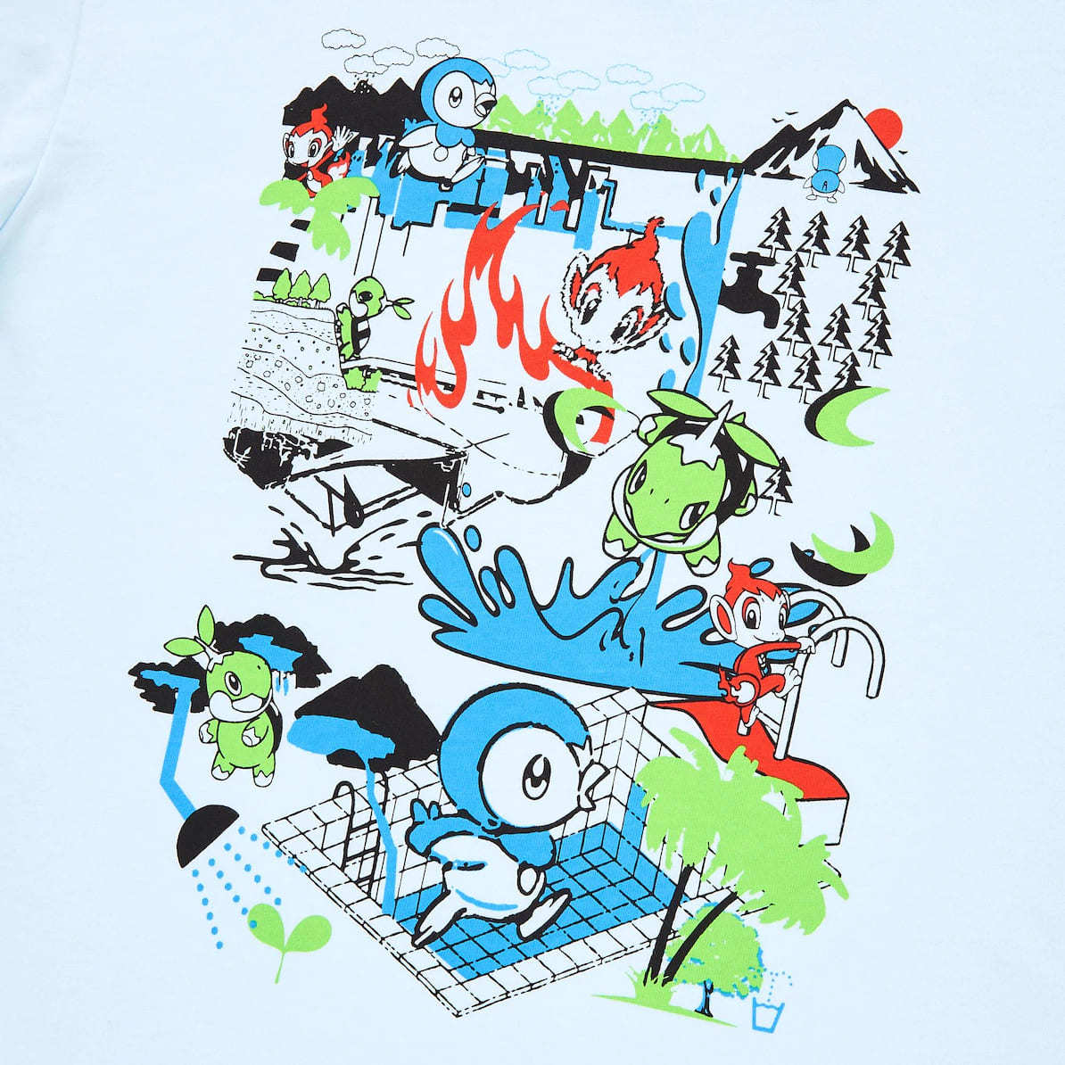 KIDS ポケモン ミーツ アーティスト 2022 春夏 UT グラフィックTシャツ