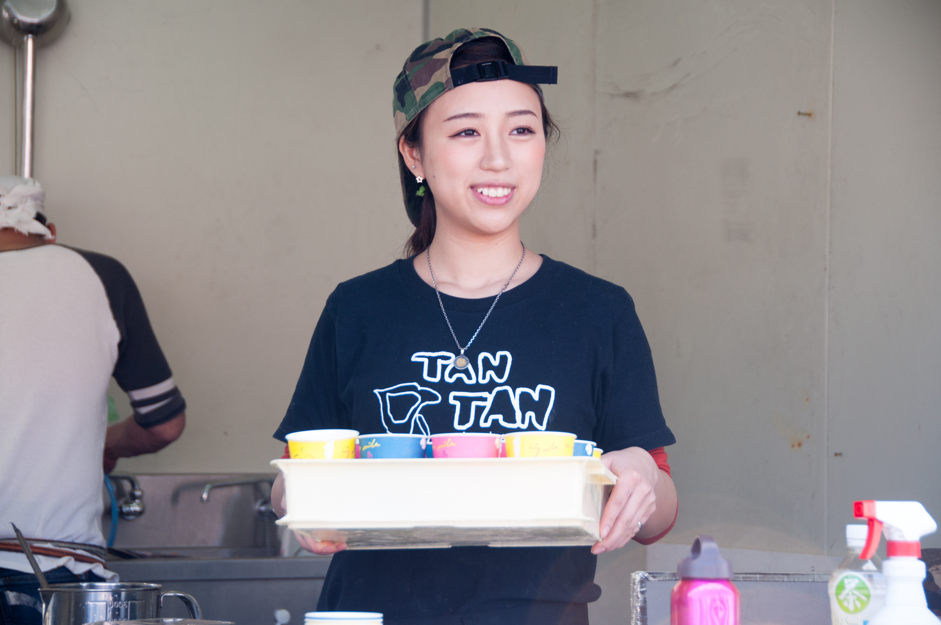 ラーメン女子博　自家製麺 ほうきぼし「ゆきの華〜プレミアム豆乳坦々麺〜」