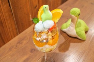 パチパチオレンジパフェ