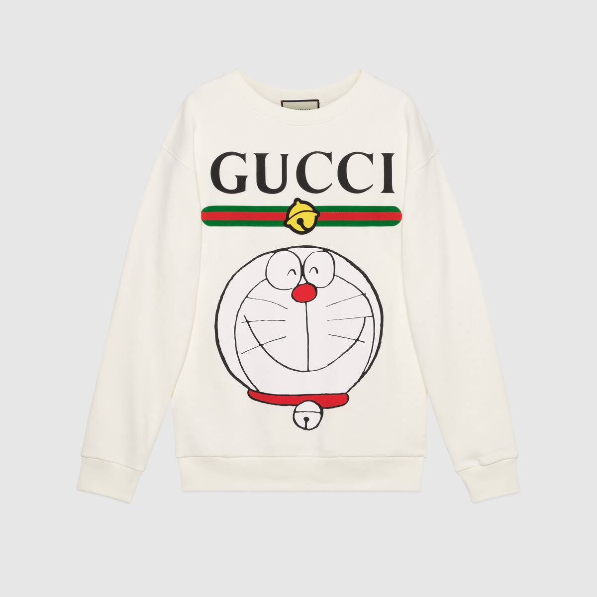 DORAEMON x GUCCI コットン スウェットシャツ／画像はGUCCI公式サイトより