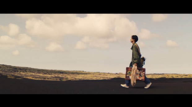 錦戸亮さんのYouTubeチャンネルで公開された「Point of Departure」／画像は動画のキャプチャ