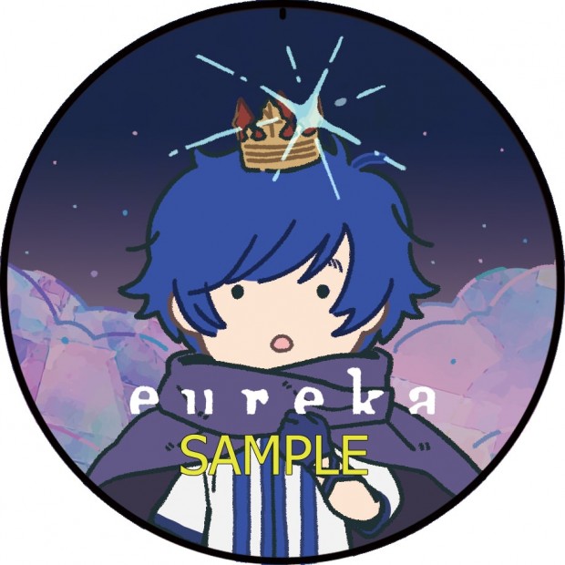 アニメイト「ユーリカ」キャラクター缶バッチ