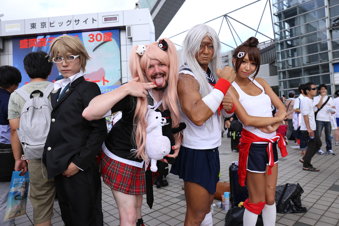 かえるちゃんさん（@0910kaeru）性的なDJ SOICHIROさん（@Kamiwota_owata）、Jérôme Fornageさん（@ApoCosplay）、たいさん（@_tai_cha_）／『ダンガンロンパ』あわせ