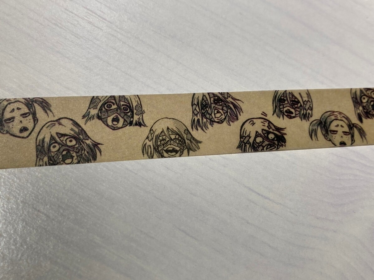 忍者と極道展 マスキングテープ図柄