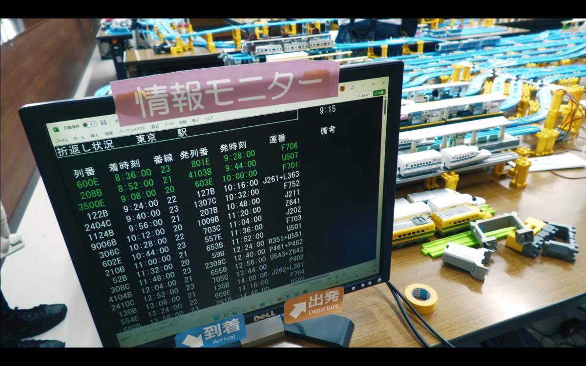 天通団「【告知】東日本新幹線 プラレールダイヤ運転会 オープニング」／every daydayより
