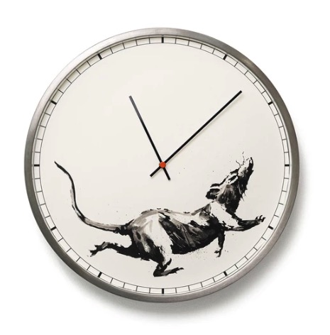 Banksy™ Clock