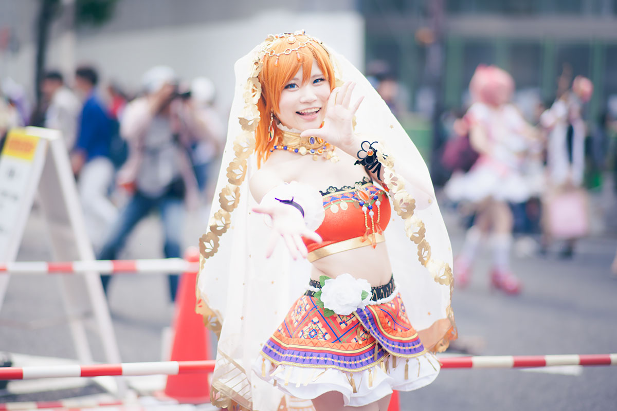 ホココス_コスプレイヤー_皆子さん（『ラブライブ！』高坂穂乃果）