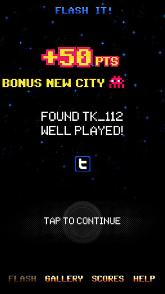 「FlashInvaders」やってみた