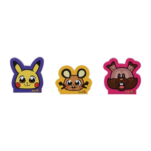 ダイカットフェイスメモセット ピカちゅうず／画像はポケモンセンターオンラインより