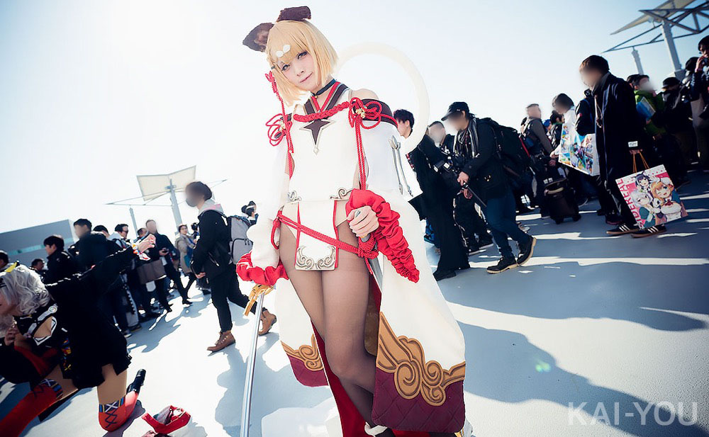 キノコさん「コミックマーケット97（C97）」コスプレ／『グランブルーファンタジー 』ヴァジラ