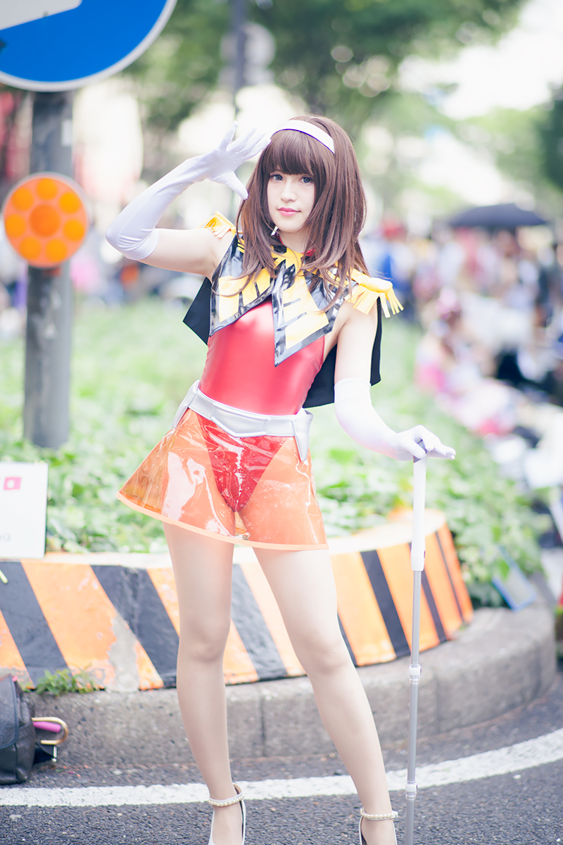 ホココス_コスプレイヤー_赤木クロさん（『機動戦士ガンダム U.C.カードビルダー』キャシー）