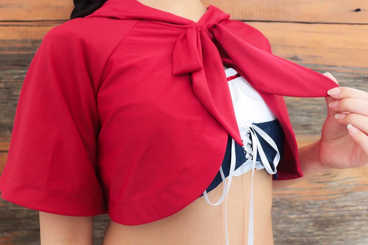 「ヒロイン水着」赤ずきん