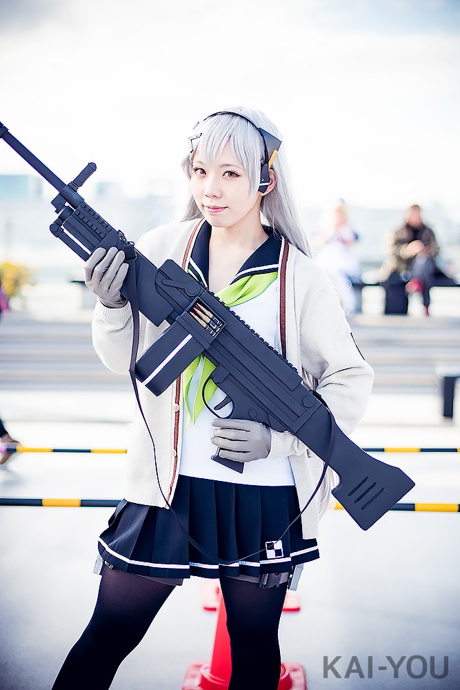 ぼたんさん／『ドールズフロントライン』Gr MG4_3