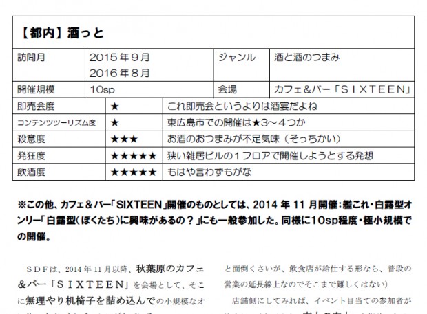 SDFクソ即売会列伝