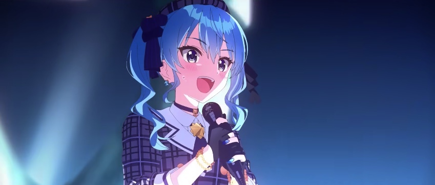 ホロライブ・オルタナティブ 2ndティザーPV 星街すいせい／画像は2ndティザーPVから