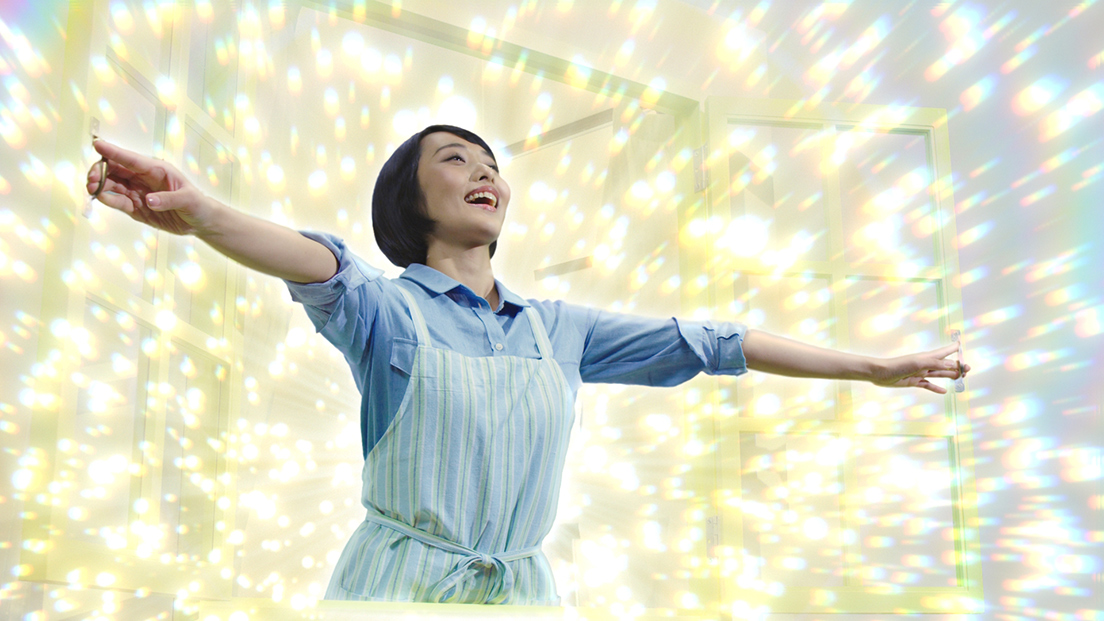 「かぜぐすリリック」気持ち良さそうに何故か家の窓も開けちゃう