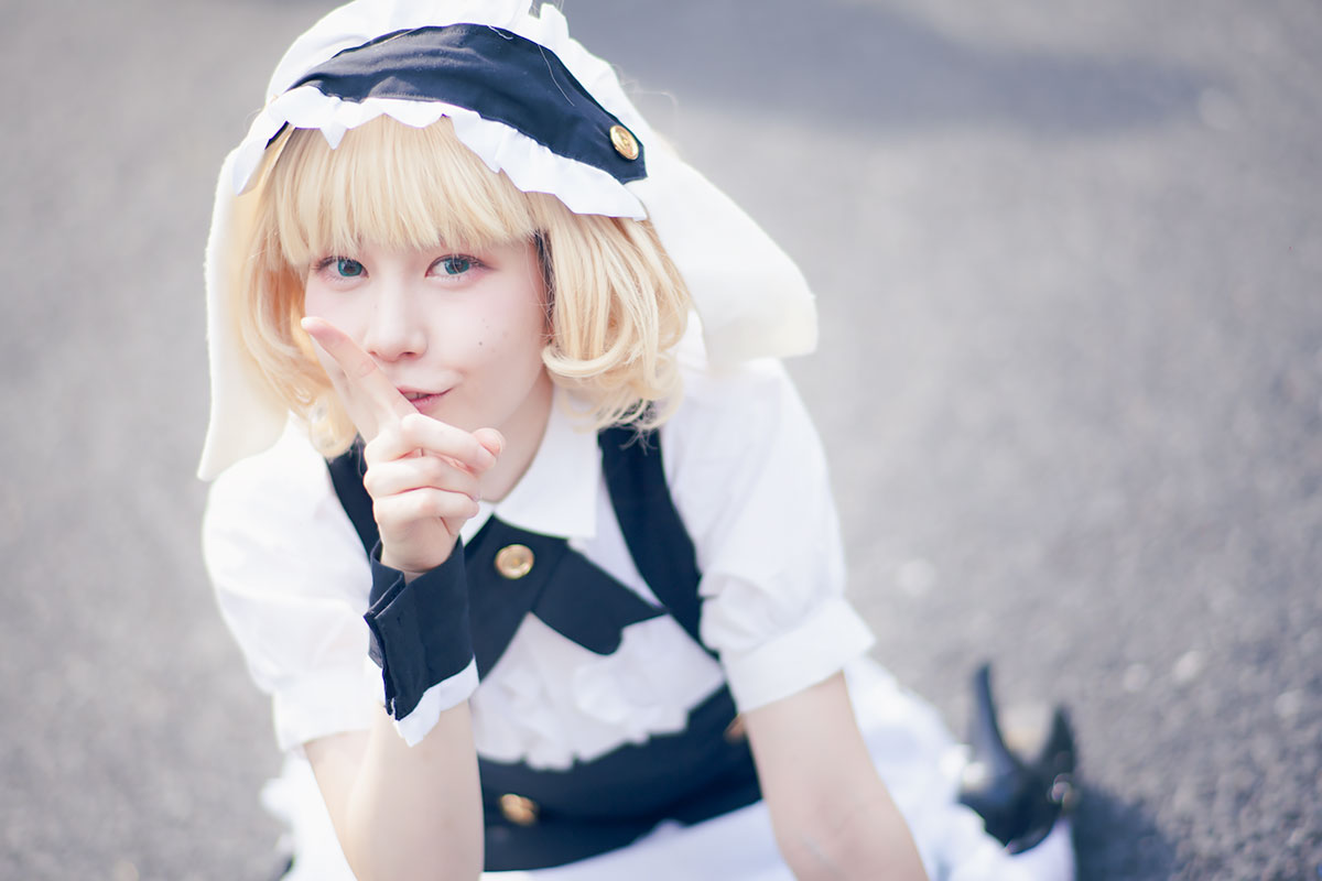 ホココス_コスプレイヤー_クレオパトリーヌさん（『ご注文はうさぎですか？』シャロ）