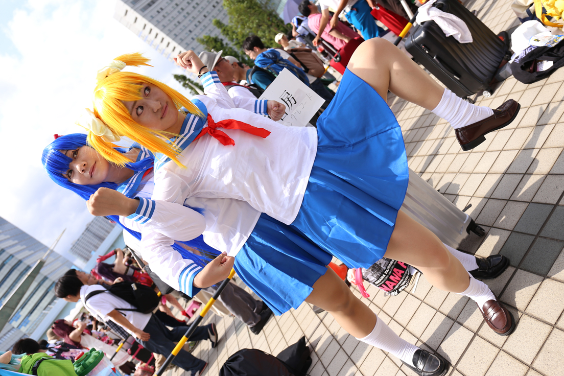 まりルカさん（@marilnome）、金原きるけさん（@circe0107）／『ポプテピピック』ポプ子、ピピ美