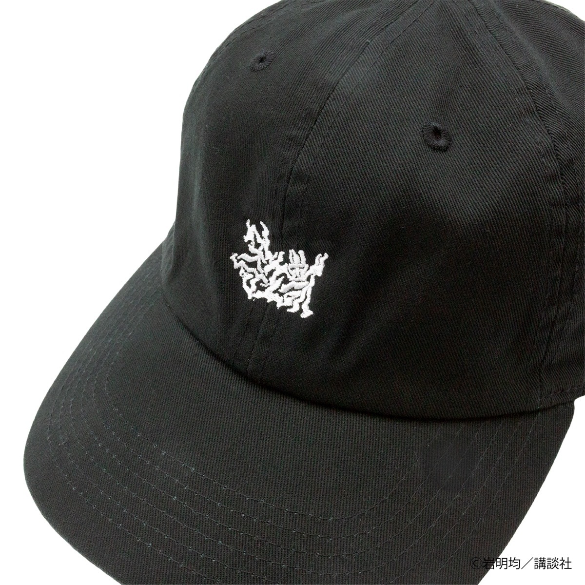 寄生獣 Corrupt Logo Baseball Cap (Black) 