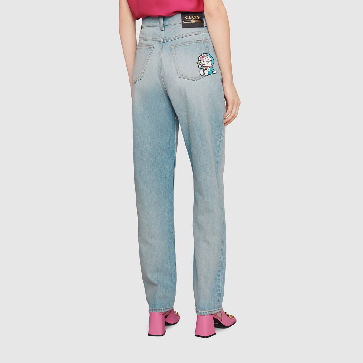 DORAEMON x GUCCI エコ デニム パンツ／画像はGUCCI公式サイトより