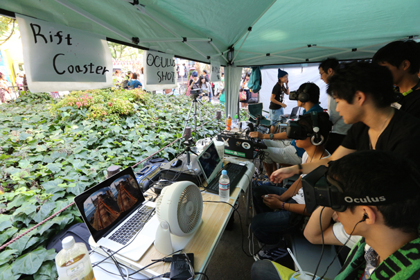 OculusRiftの魅力に取り憑かれた開発者集団・Ocufesは、ジェットコースターを仮想体験できる「Rift Coaster」を出展！