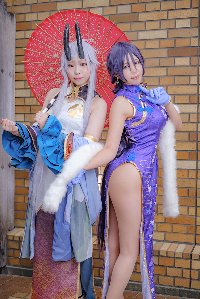 ラジさん_りさこさん_FGO英霊旅装併せ