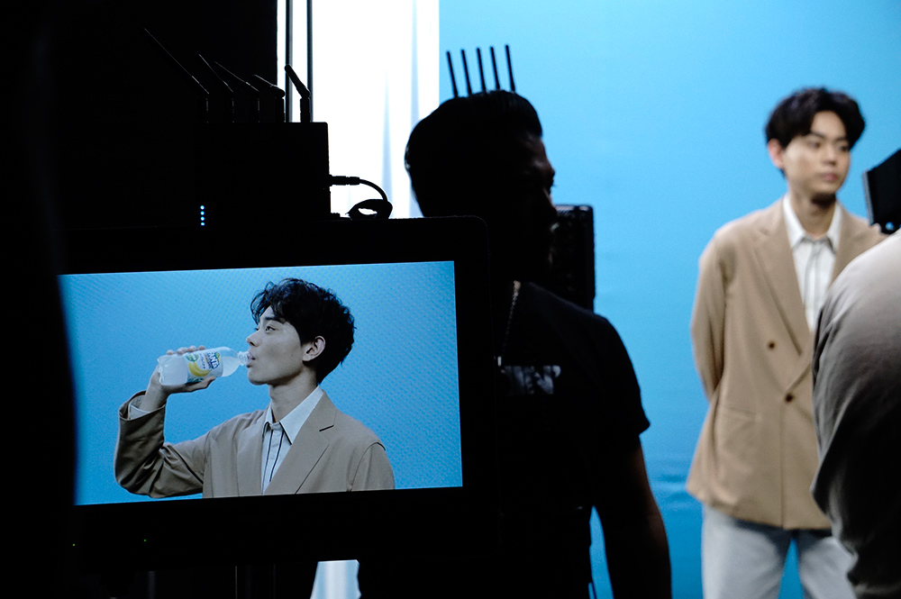 菅田将暉さんの新ファンタCMのメイキング