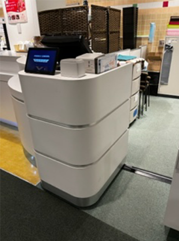 販売されるもぎり台