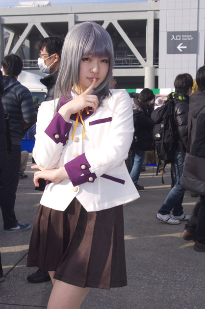 駐車場コスプレエリアひろい