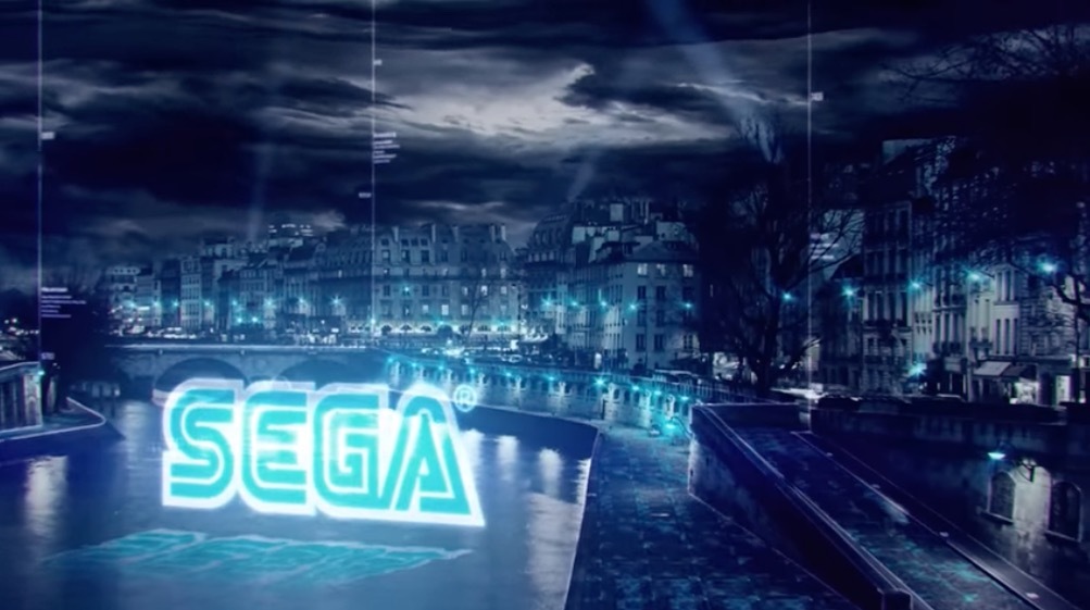 世界各地に現れる「SEGA」のロゴ