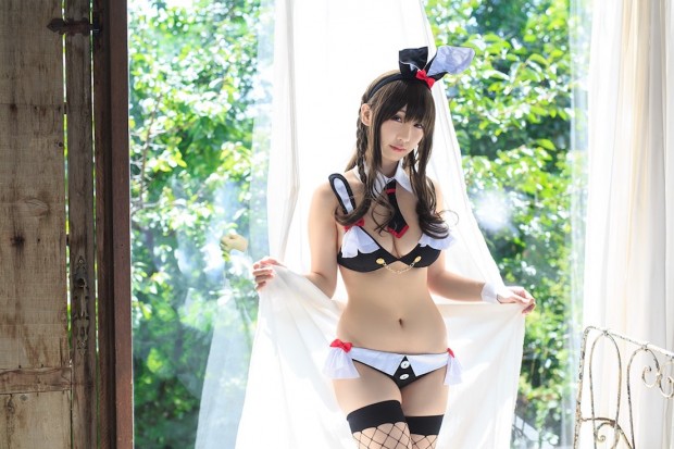 伊織もえさん／モーコレ「ラビットランジェリー」_3