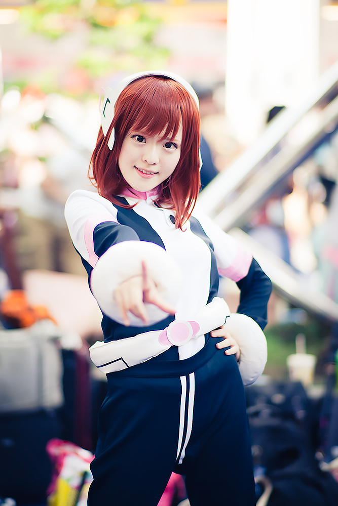 ゆきうさぎさん（『僕のヒーローアカデミア』麗日お茶子 ヒーロースーツ）