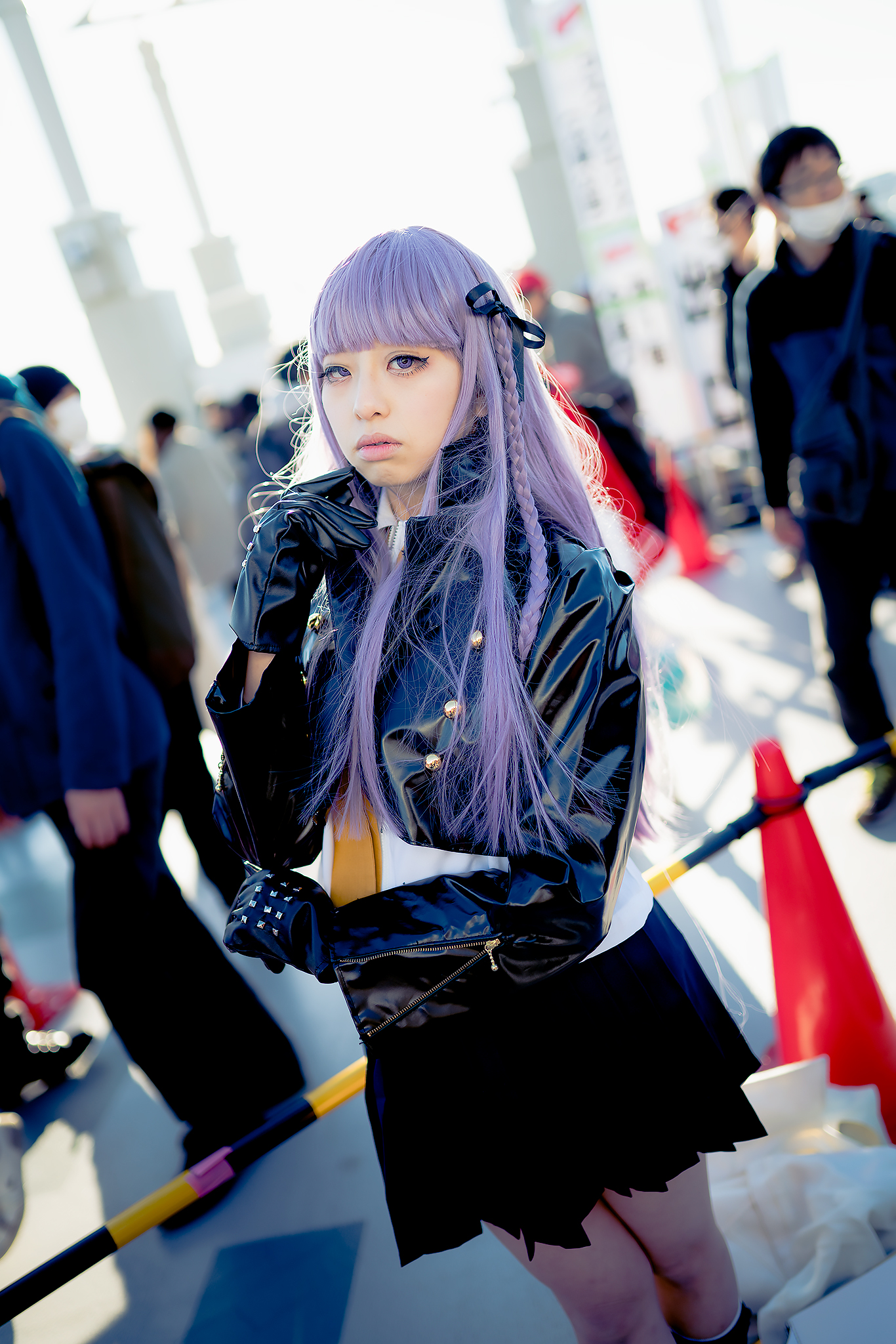 C91コスプレ_如月いずはさん_ダンガンロンパ_霧切響子1
