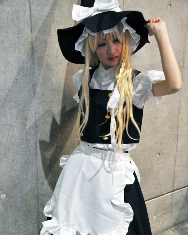 魔理沙さんのコスプレ